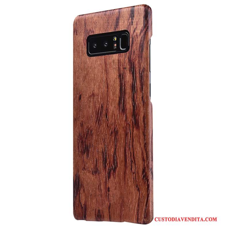 Custodia Samsung Galaxy Note 8 Legno Massello Telefono Legno, Cover Samsung Galaxy Note 8 Sottili
