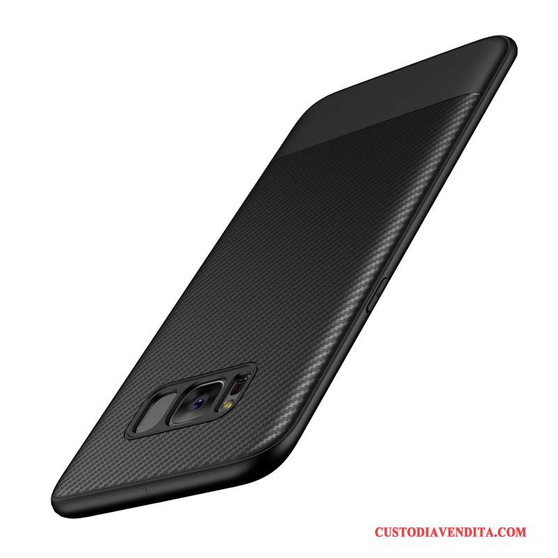 Custodia Samsung Galaxy Note 8 Silicone Tendenza Nero, Cover Samsung Galaxy Note 8 Protezione Telefono Tutto Incluso