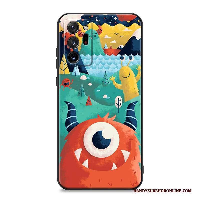 Custodia Samsung Galaxy Note20 Ultra Colore Telefono Anti-caduta, Cover Samsung Galaxy Note20 Ultra Cartone Animato Di Personalità Morbido