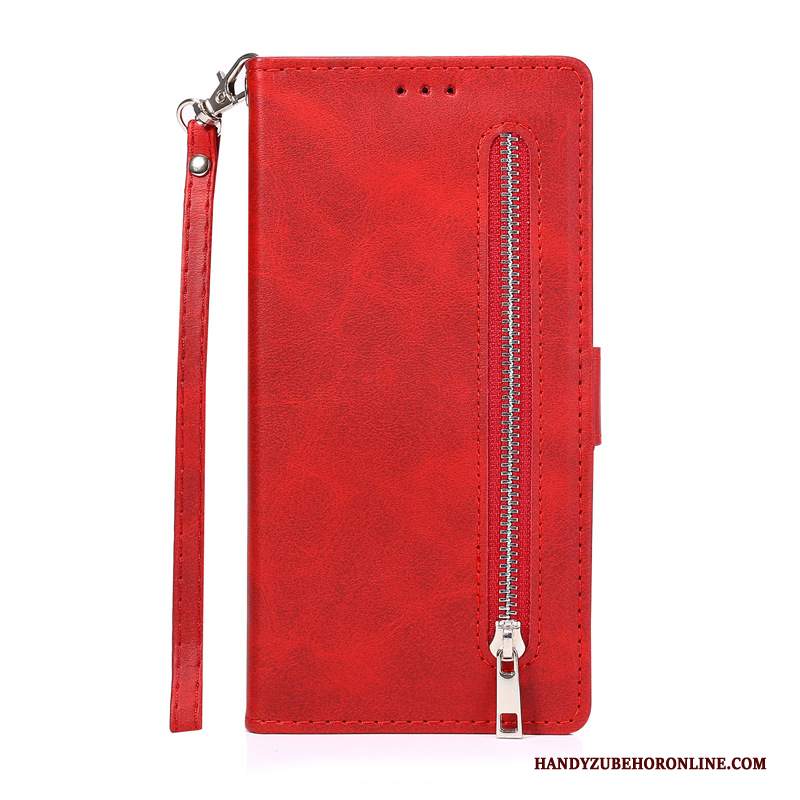 Custodia Samsung Galaxy Note20 Ultra Pelle Rosso, Cover Samsung Galaxy Note20 Ultra