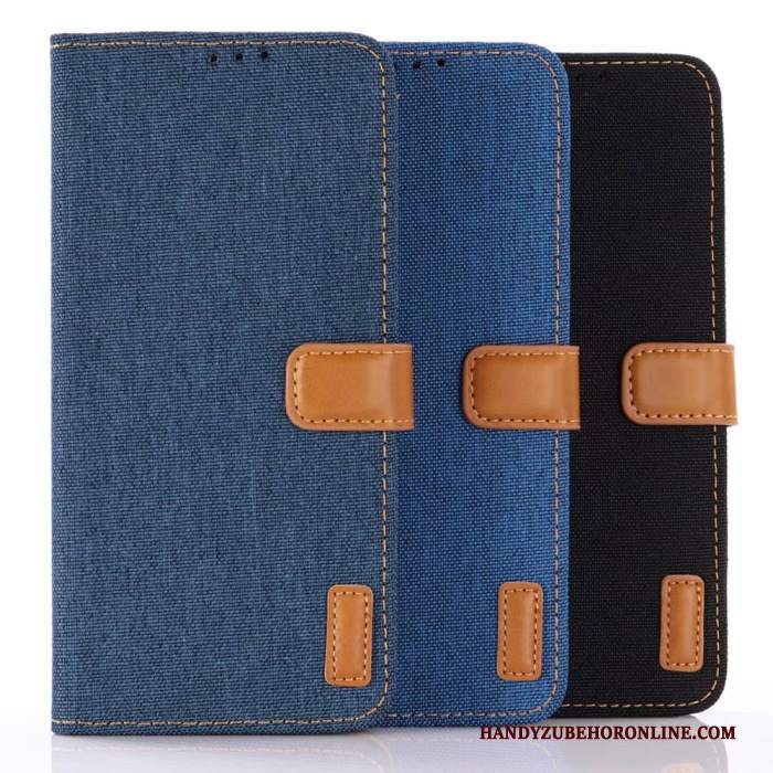 Custodia Samsung Galaxy S10 Lite Protezione Telefono Blu, Cover Samsung Galaxy S10 Lite Pelle Denim