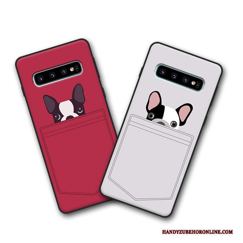 Custodia Samsung Galaxy S10 Protezione Tutto Incluso Morbido, Cover Samsung Galaxy S10 Creativo Anti-cadutatelefono