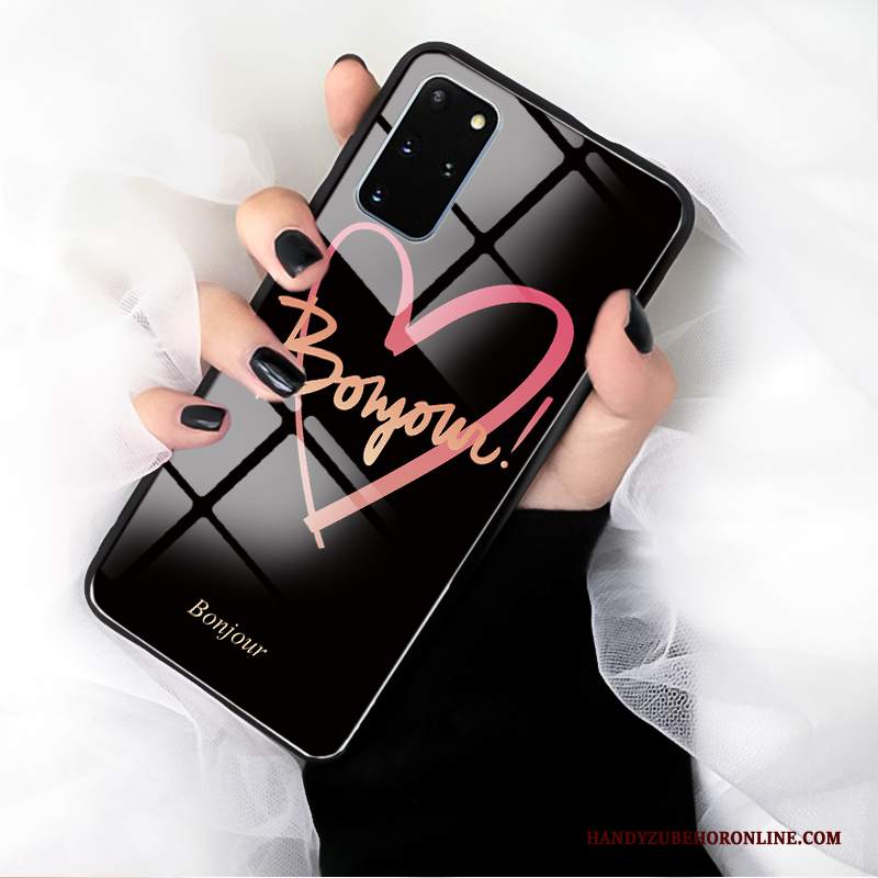 Custodia Samsung Galaxy S20+ Moda Specchio Di Personalità, Cover Samsung Galaxy S20+ Protezione Amare Nero