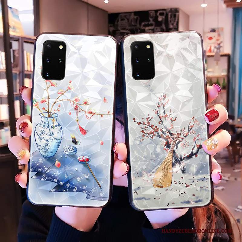 Custodia Samsung Galaxy S20+ Silicone Difficile Modello, Cover Samsung Galaxy S20+ Morbidotelefono
