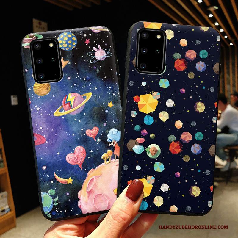 Custodia Samsung Galaxy S20+ Silicone Stellato Anti-caduta, Cover Samsung Galaxy S20+ Protezione Coloratotelefono