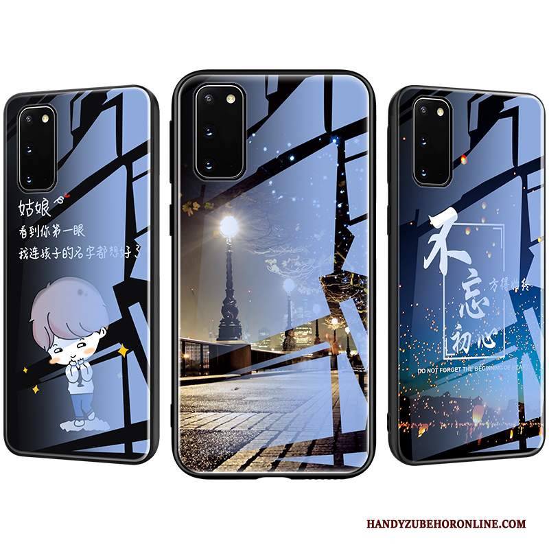 Custodia Samsung Galaxy S20 Telefono Semplici, Cover Samsung Galaxy S20 Nero Tutto Incluso