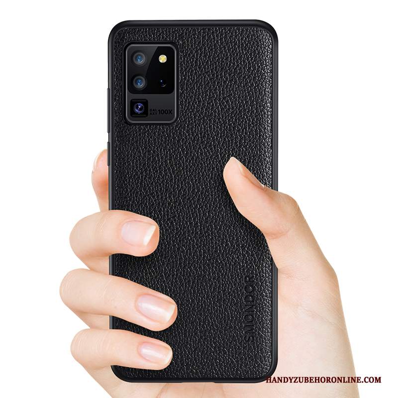 Custodia Samsung Galaxy S20 Ultra Protezione Morbido Trasparente, Cover Samsung Galaxy S20 Ultra Creativo Telefono Vetro