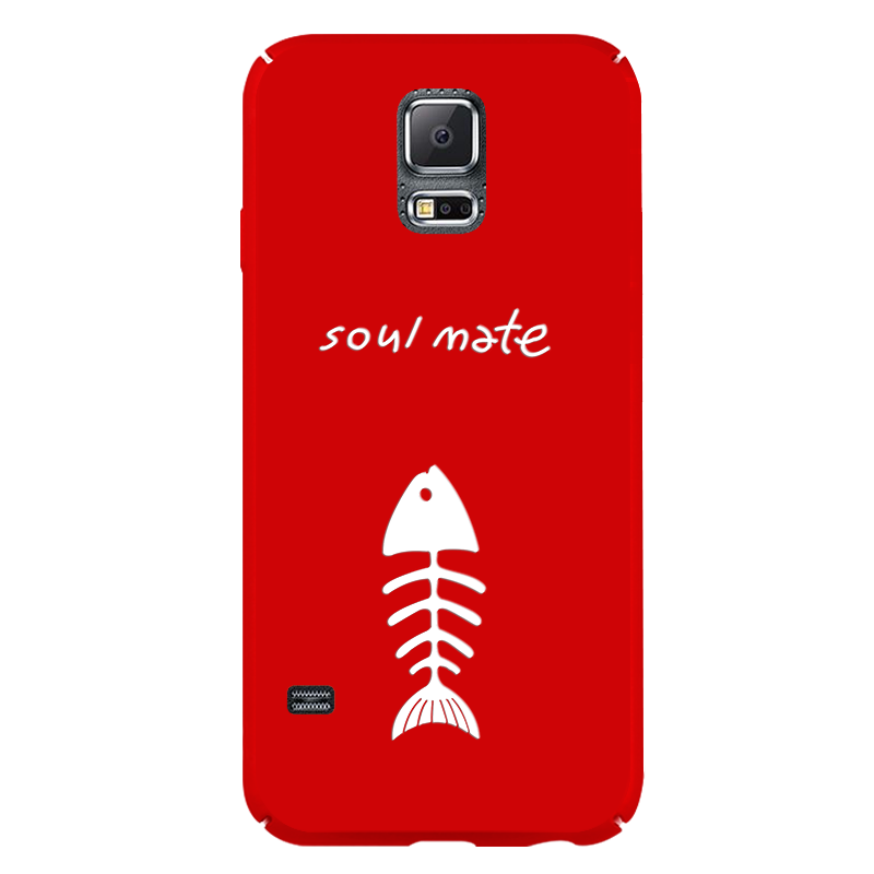 Custodia Samsung Galaxy S5 Creativo Di Personalitàtelefono, Cover Samsung Galaxy S5 Rosso Tutto Incluso