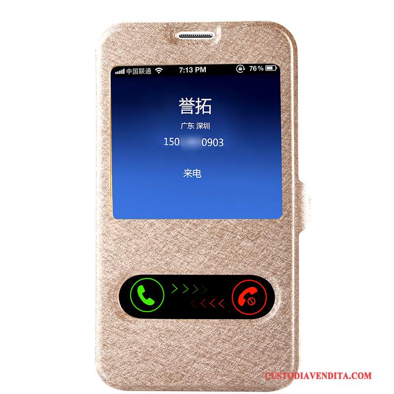 Custodia Samsung Galaxy S5 Folio Anti-cadutatelefono, Cover Samsung Galaxy S5 Pelle Tendenza Sottile