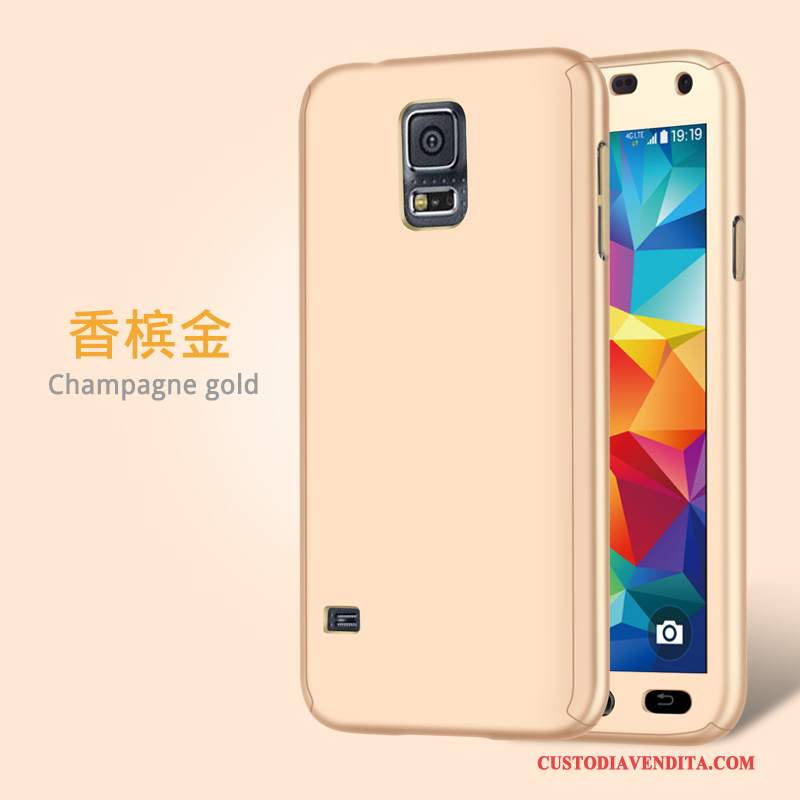 Custodia Samsung Galaxy S5 Oro Anti-caduta, Cover Samsung Galaxy S5 Tutto Inclusotelefono