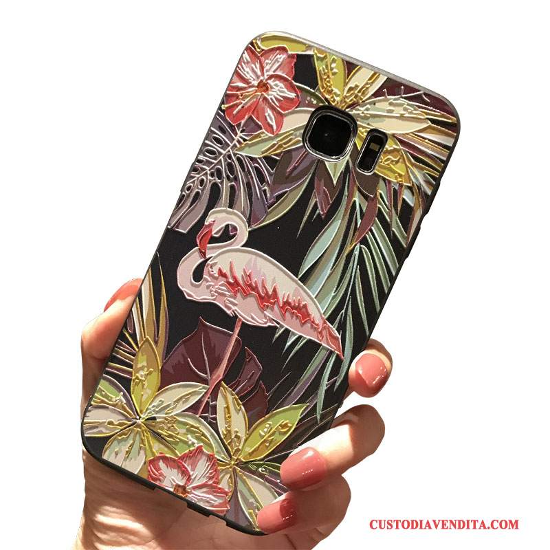 Custodia Samsung Galaxy S7 Edge Silicone Di Personalità Tendenza, Cover Samsung Galaxy S7 Edge Colore Ornamenti Appesitelefono