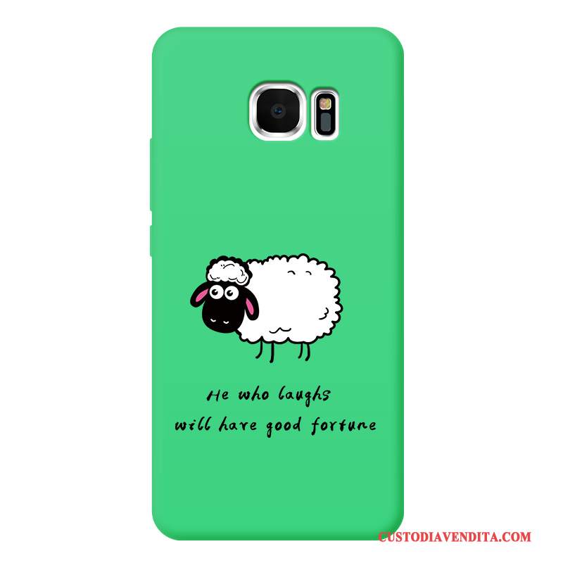 Custodia Samsung Galaxy S7 Protezione Verde Anti-caduta, Cover Samsung Galaxy S7 Telefono Marchio Di Tendenza