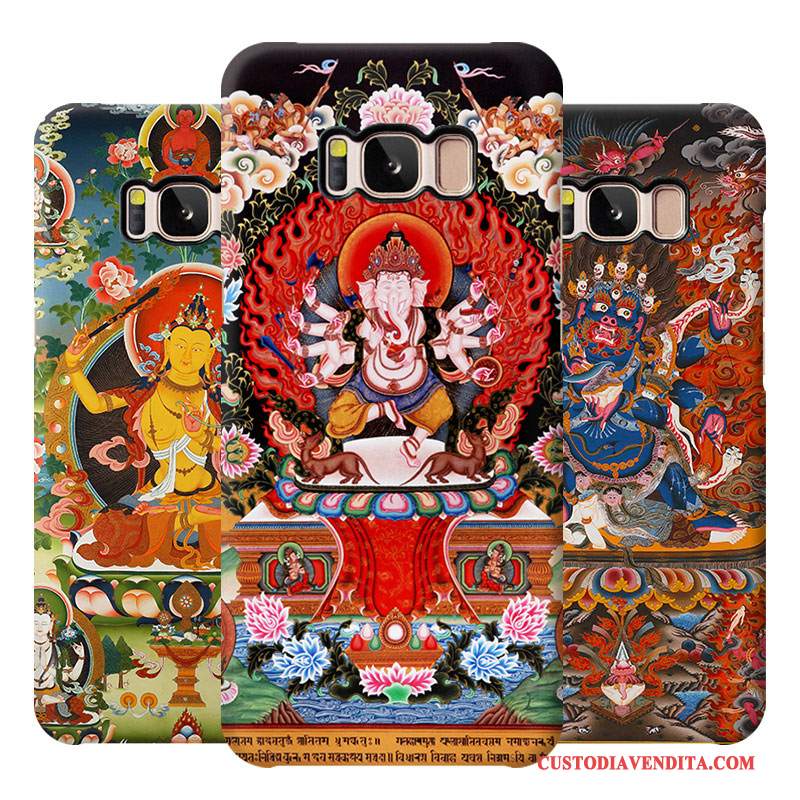 Custodia Samsung Galaxy S8+ Colore Telefono Macchiati, Cover Samsung Galaxy S8+ Protezione Anti-caduta Di Personalità