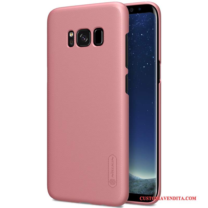 Custodia Samsung Galaxy S8 Protezione Difficile Anti-caduta, Cover Samsung Galaxy S8 Macchiati Rosa