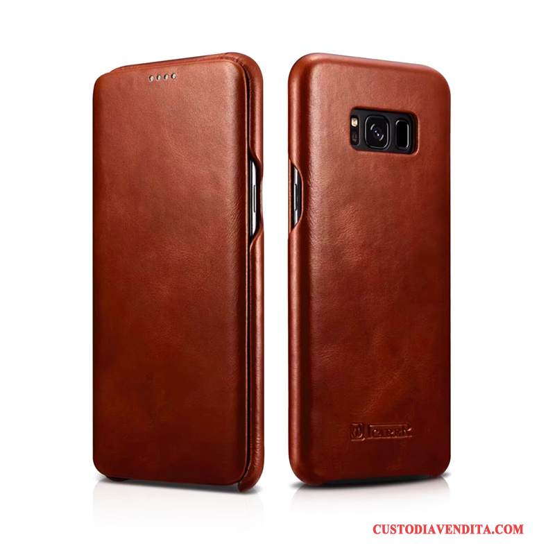 Custodia Samsung Galaxy S8+ Protezione Magliatelefono, Cover Samsung Galaxy S8+ Pelle