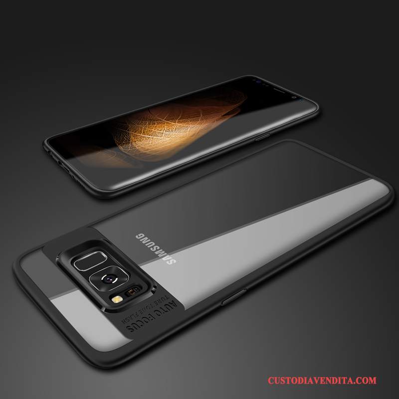 Custodia Samsung Galaxy S8+ Silicone Telefono Argento, Cover Samsung Galaxy S8+ Protezione Anti-caduta