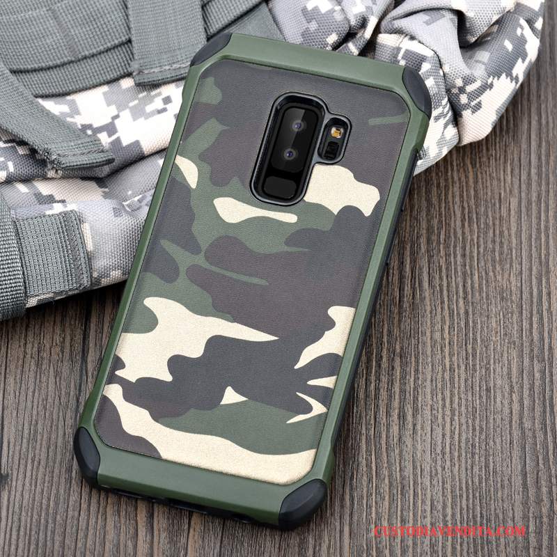 Custodia Samsung Galaxy S9 Silicone Ispessiri Verde, Cover Samsung Galaxy S9 Protezione Nuovotelefono