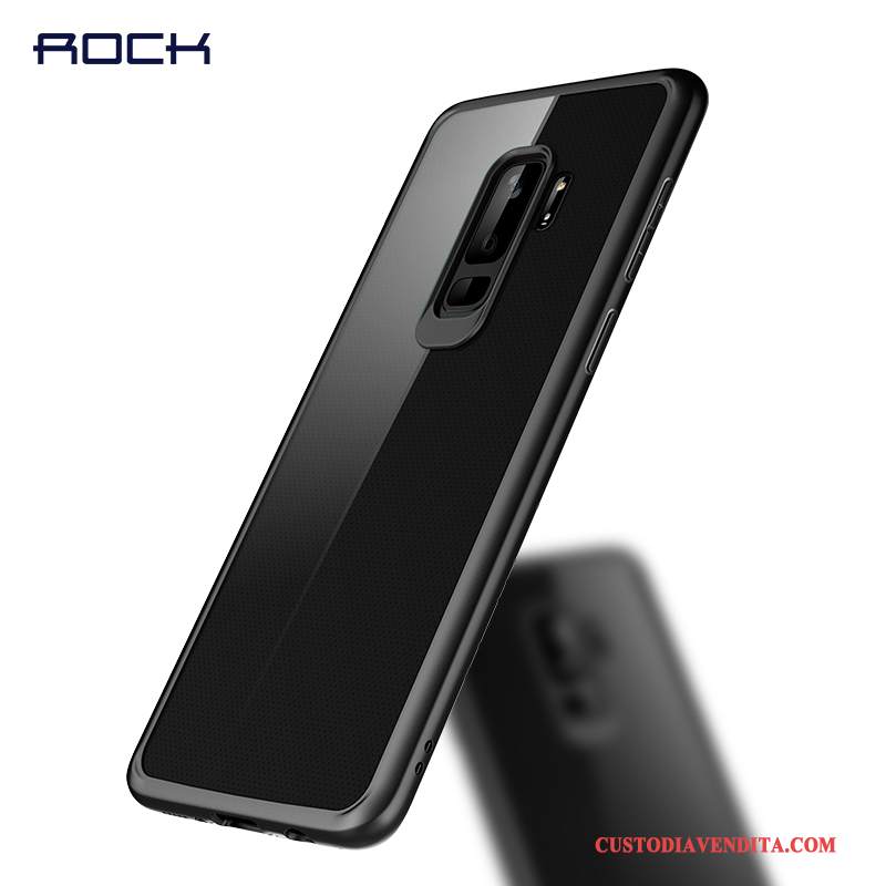 Custodia Samsung Galaxy S9 Silicone Semplici Di Personalità, Cover Samsung Galaxy S9 Tutto Incluso Trasparente