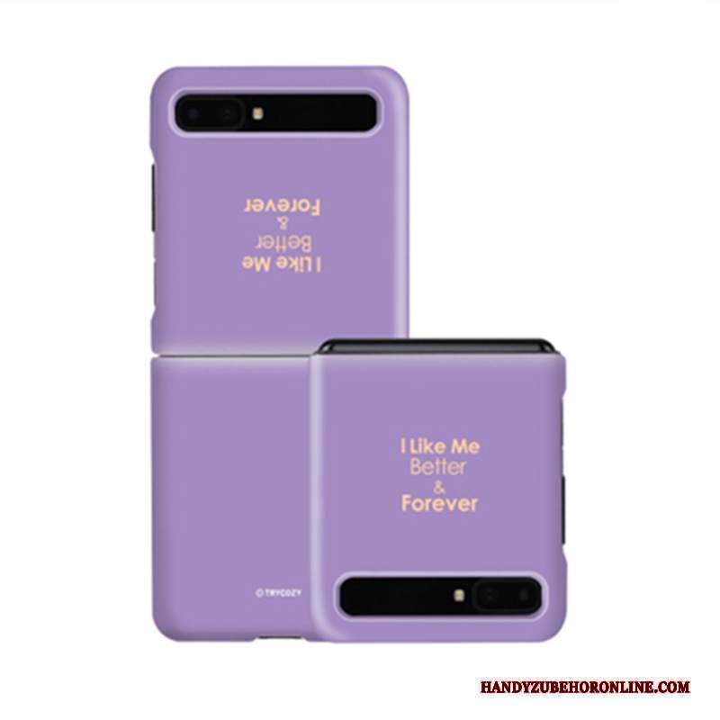 Custodia Samsung Z Flip Protezione Telefono Rosso, Cover Samsung Z Flip Piccola Difficile