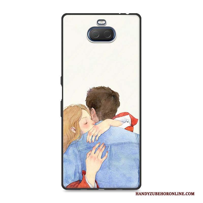 Custodia Sony Xperia 10 Colore Fresco Di Personalità, Cover Sony Xperia 10 Creativo Tendenza Piccola