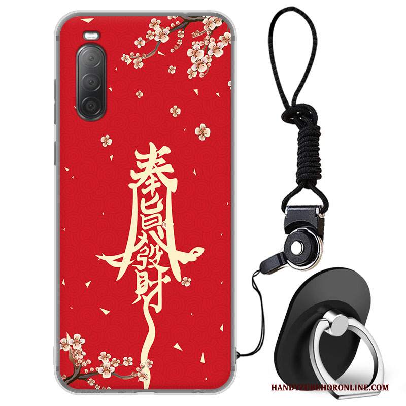 Custodia Sony Xperia 10 Ii Moda Stile Cinese Morbido, Cover Sony Xperia 10 Ii Silicone Nuovotelefono