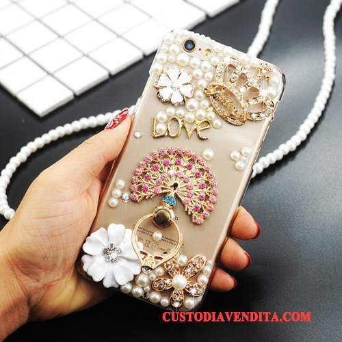 Custodia Sony Xperia T2 Strass Orotelefono, Cover Sony Xperia T2 Protezione Tendenza Fibbia
