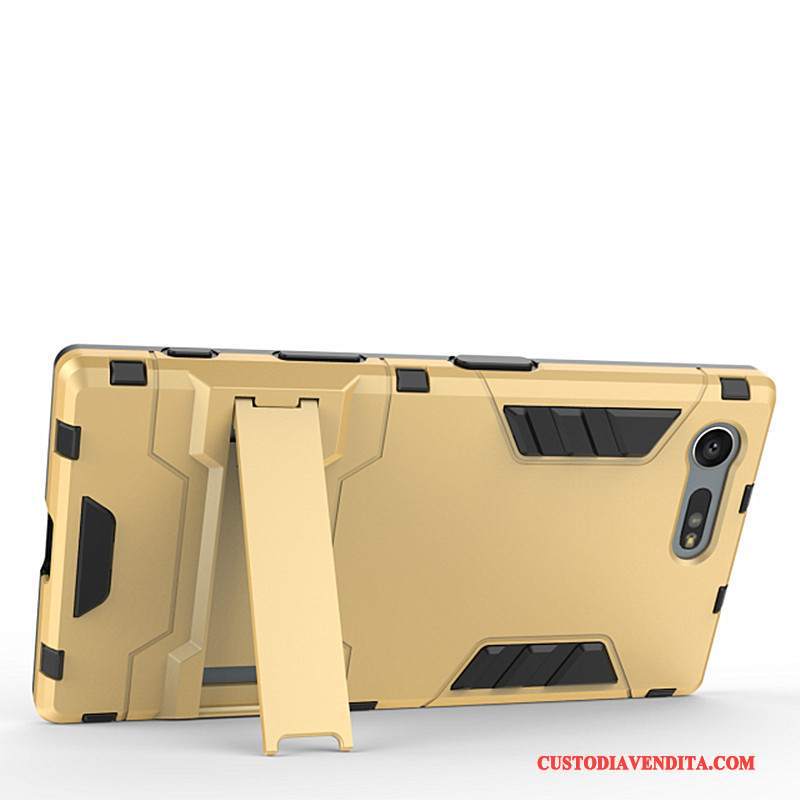 Custodia Sony Xperia X Compact Silicone Orotelefono, Cover Sony Xperia X Compact Protezione Difficile Anti-caduta