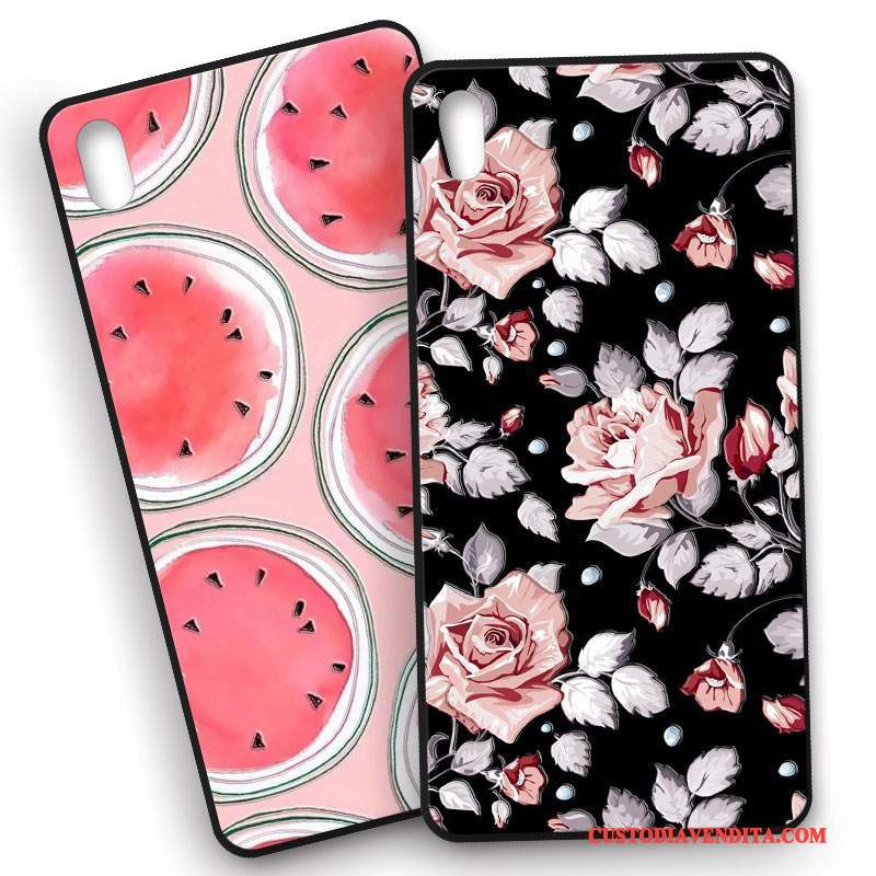 Custodia Sony Xperia Xa Ultra Rosso Tutto Incluso, Cover Sony Xperia Xa Ultra Telefono Macchiati