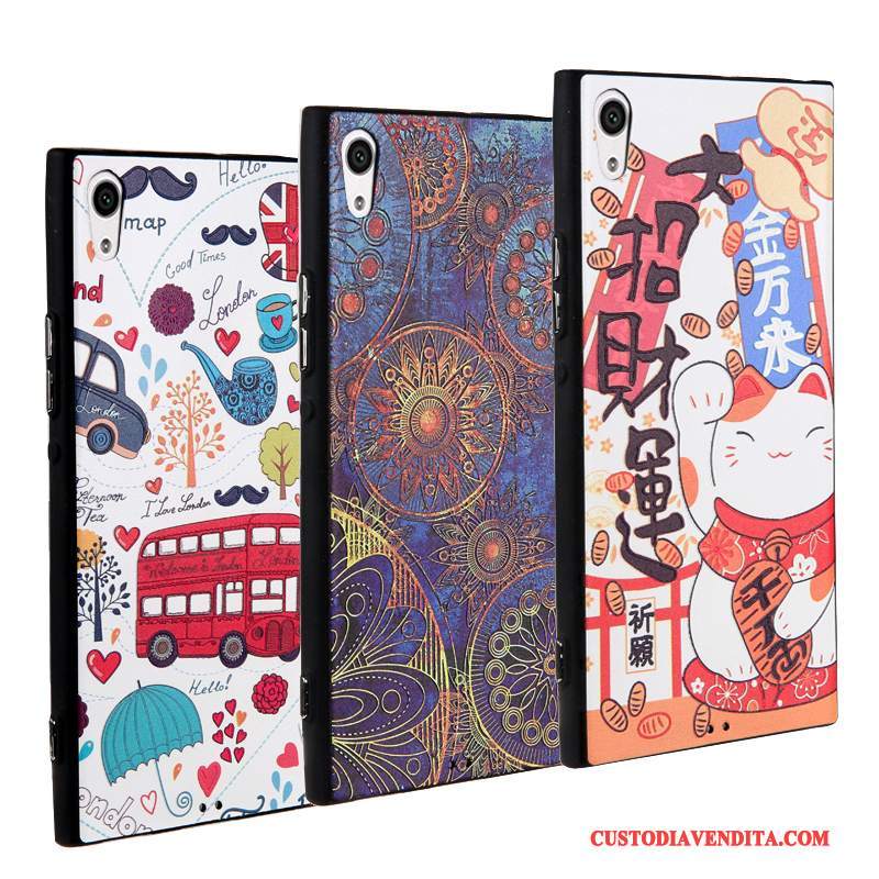 Custodia Sony Xperia Xa1 Protezione Tutto Incluso Tendenza, Cover Sony Xperia Xa1 Colore Telefono Anti-caduta