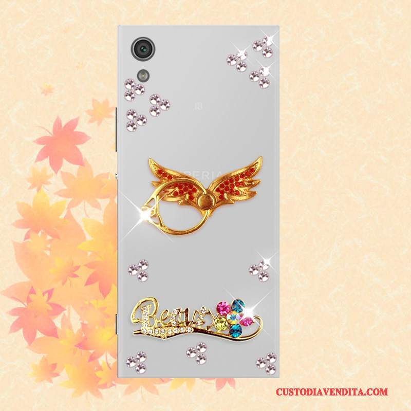 Custodia Sony Xperia Xa1 Ultra Strass Anti-cadutatelefono, Cover Sony Xperia Xa1 Ultra Colore Morbido Antiscivolo