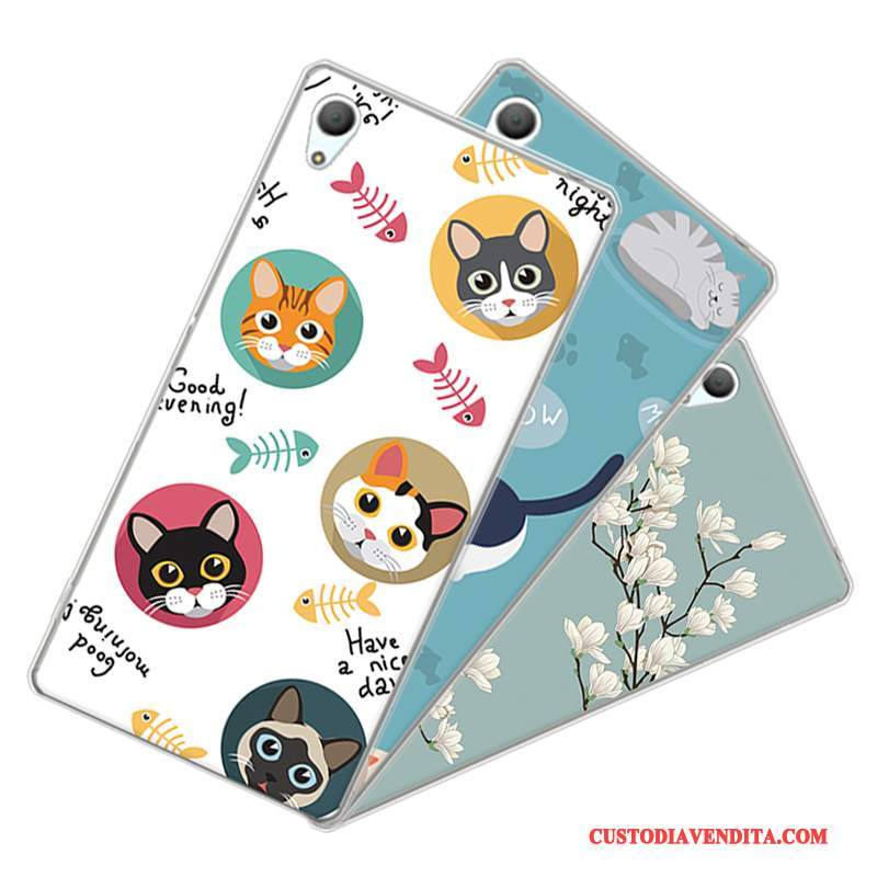Custodia Sony Xperia Z3 Colore Bello Difficile, Cover Sony Xperia Z3 Cartone Animato Anti-cadutatelefono