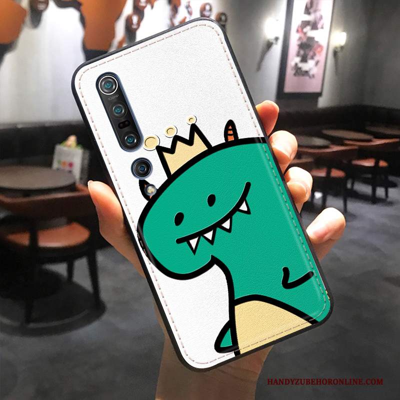 Custodia Xiaomi Mi 10 Pro Goffratura Di Personalità Piccola, Cover Xiaomi Mi 10 Pro Protezione Tutto Incluso Modello