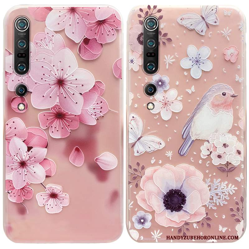 Custodia Xiaomi Mi 10 Pro Silicone Macchiati Semplici, Cover Xiaomi Mi 10 Pro Protezione Fibbia Anti-caduta
