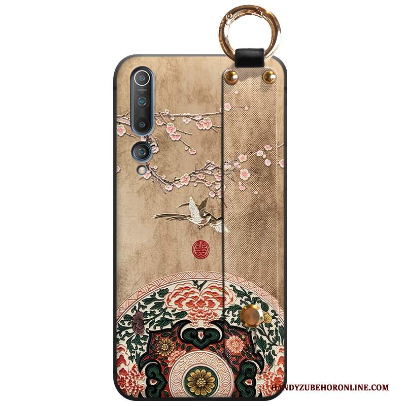 Custodia Xiaomi Mi 10 Protezione Piccola Stile Cinese, Cover Xiaomi Mi 10 Modellotelefono