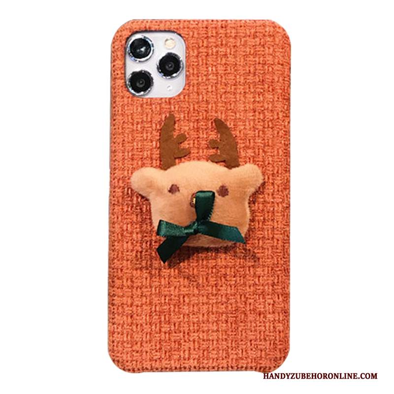 Custodia iPhone 11 Pro Max Natale Tridimensionale, Cover iPhone 11 Pro Max Morbido Anti-caduta