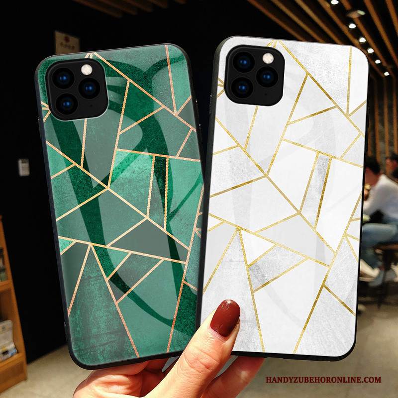 Custodia iPhone 11 Pro Max Protezione Semplici Anti-caduta, Cover iPhone 11 Pro Max Moda Geometriatelefono