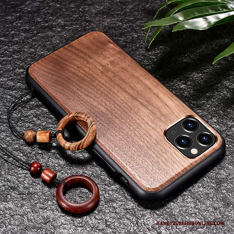Custodia iPhone 11 Pro Max Silicone Legno Tutto Incluso, Cover iPhone 11 Pro Max Protezione Telefono Seta