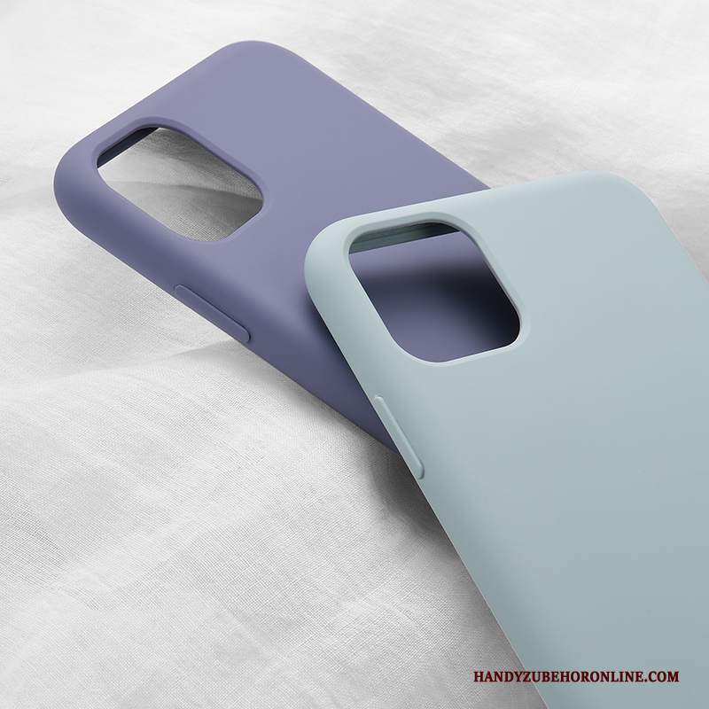 Custodia iPhone 11 Pro Max Silicone Telefono Verde Scuro, Cover iPhone 11 Pro Max Protezione Porpora Tutto Incluso