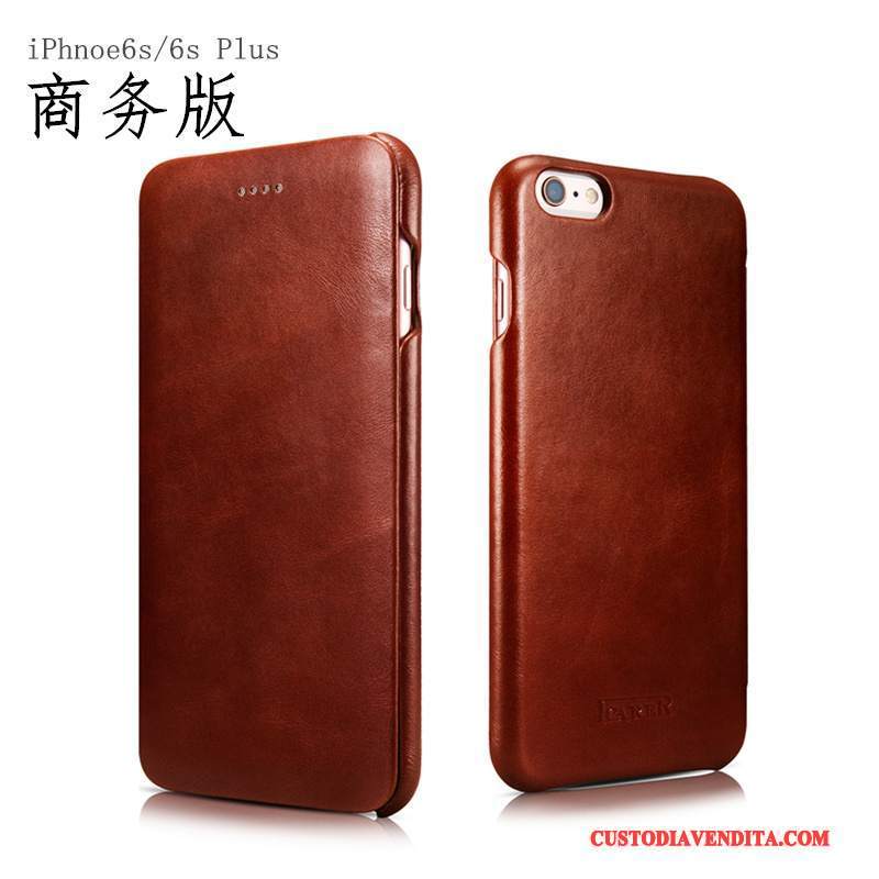 Custodia iPhone 6/6s Plus Pelle Affaritelefono, Cover iPhone 6/6s Plus Folio