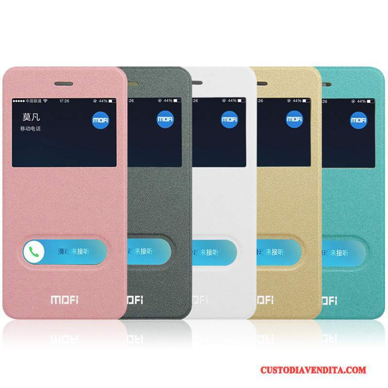 Custodia iPhone 6/6s Plus Pelle Finestra Apertatelefono, Cover iPhone 6/6s Plus Colore