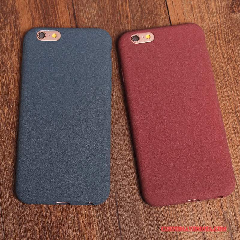 Custodia iPhone 6/6s Silicone Macchiati Blu, Cover iPhone 6/6s Rosso Anti-caduta