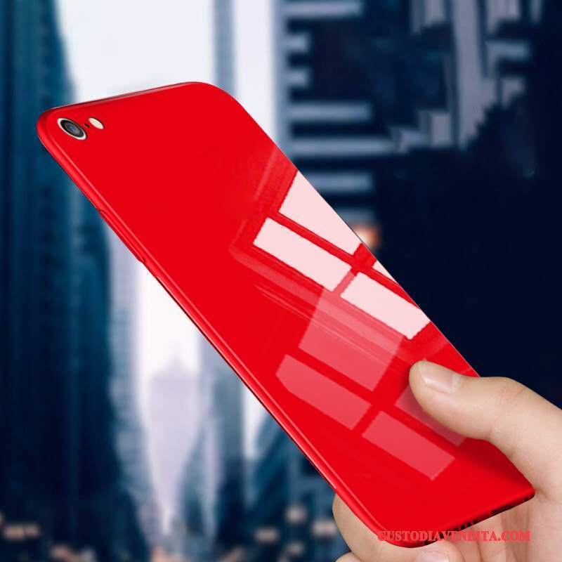 Custodia iPhone 6/6s Vetro Tutto Incluso, Cover iPhone 6/6s Tendenza Rosso