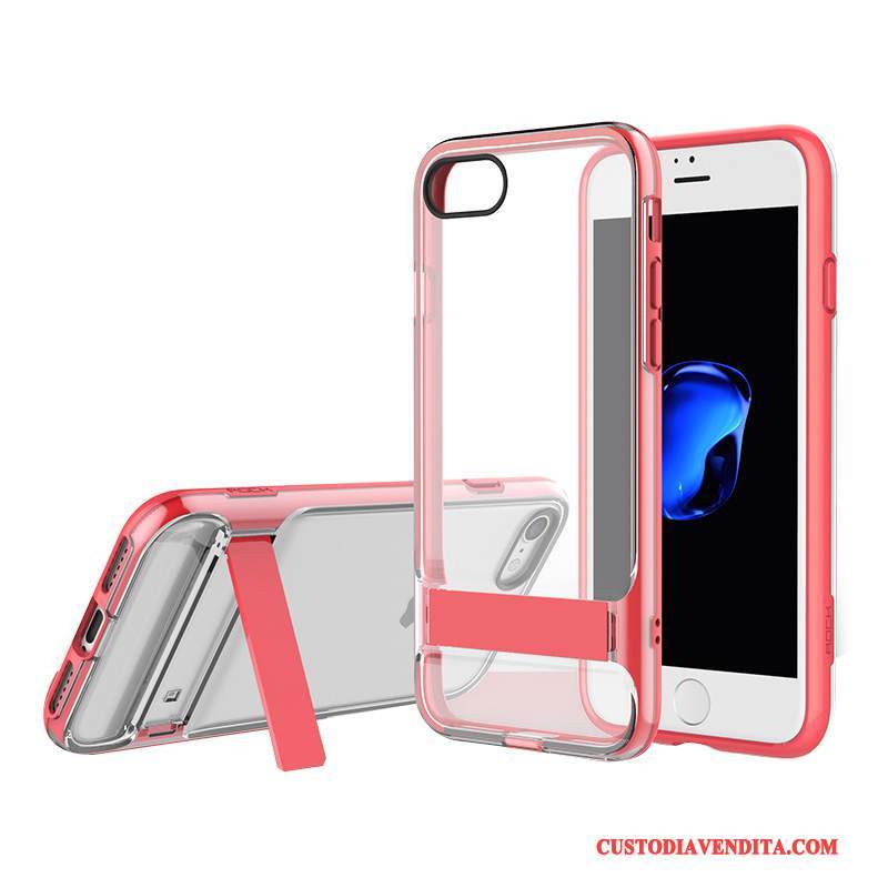 Custodia iPhone 7 Plus Creativo Telefono Anti-caduta, Cover iPhone 7 Plus Silicone Trasparente Semplici