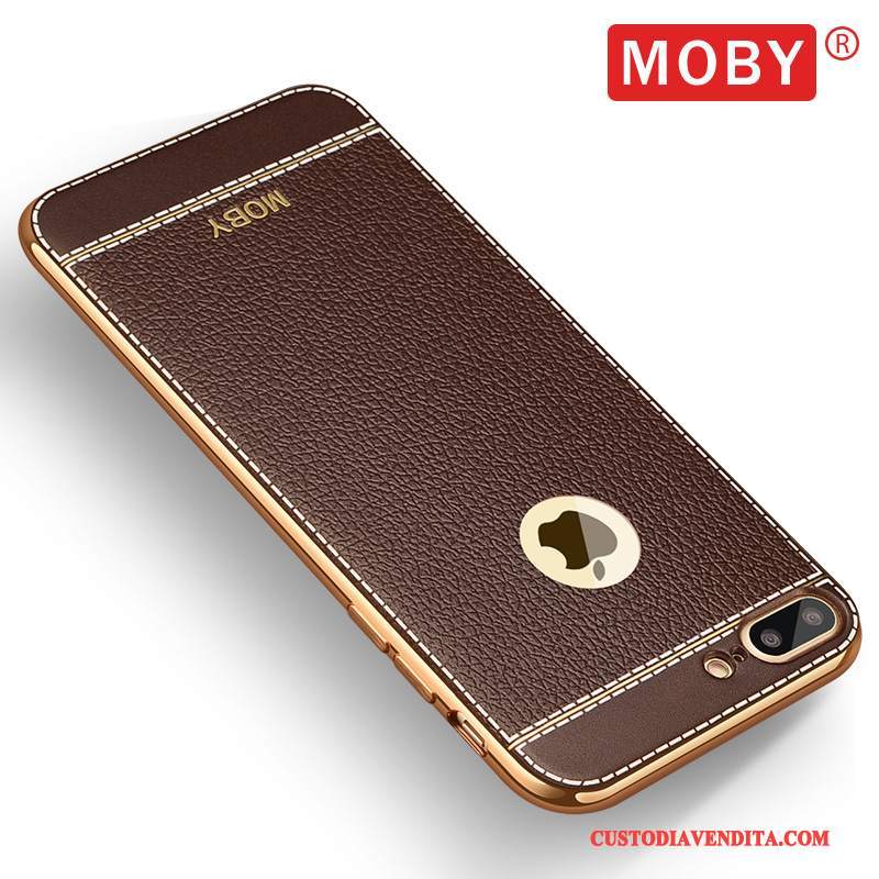 Custodia iPhone 7 Plus Silicone Sottile Anti-caduta, Cover iPhone 7 Plus Protezione Tutto Incluso Tendenza