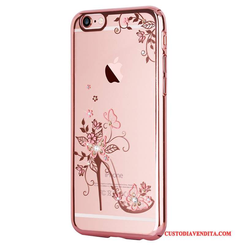 Custodia iPhone 7 Plus Strass Lusso Marchio Di Tendenza, Cover iPhone 7 Plus Telefono Elegante