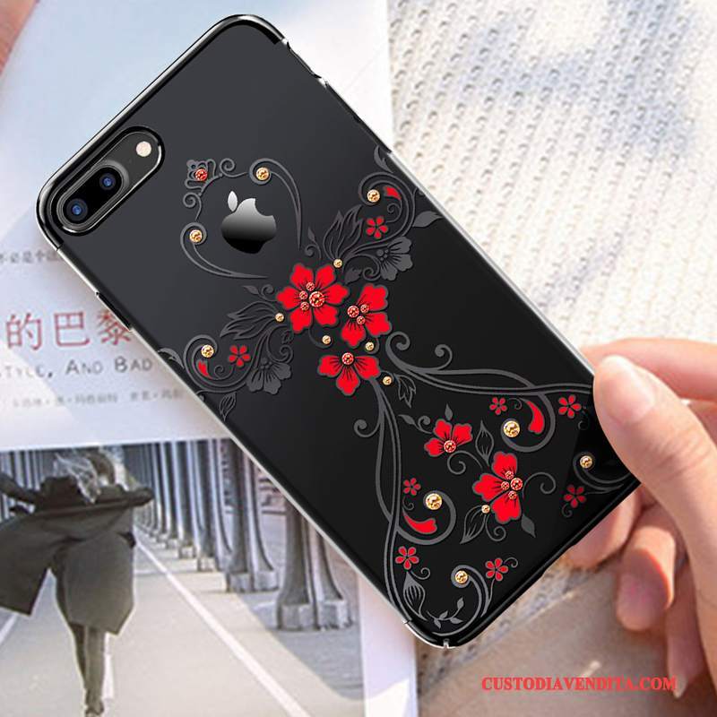 Custodia iPhone 7 Plus Strass Nuovotelefono, Cover iPhone 7 Plus Tutto Incluso Lusso