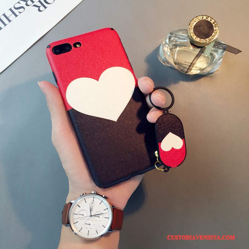 Custodia iPhone 7 Seta Telefono Tendenza, Cover iPhone 7 Creativo Di Personalità Rosso