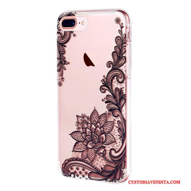 Custodia iPhone 7 Silicone Nuovotelefono, Cover iPhone 7 Morbido Marchio Di Tendenza