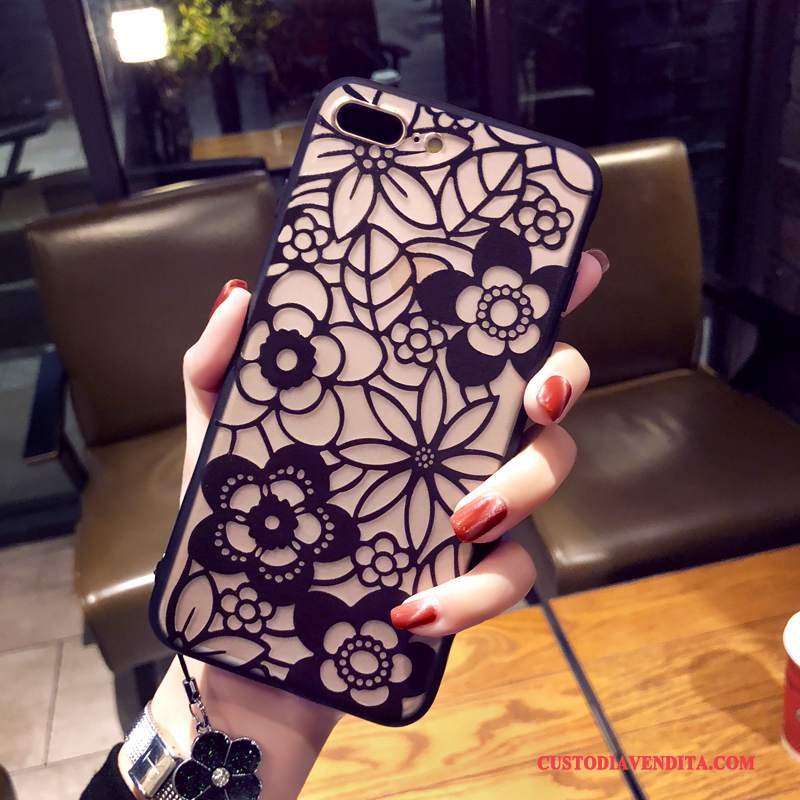 Custodia iPhone 8 Plus Creativo Nerotelefono, Cover iPhone 8 Plus Protezione Anti-caduta Semplici