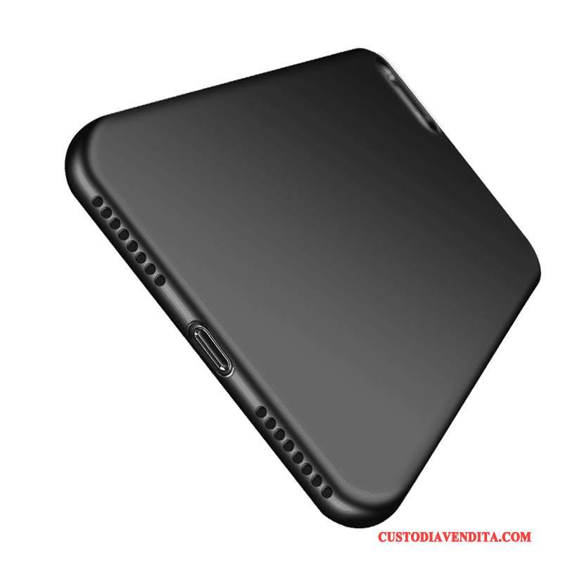 Custodia iPhone 8 Plus Silicone Nero Modello, Cover iPhone 8 Plus Macchiati Tutto Incluso